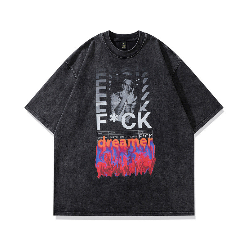 MilkMan Washed Print Tee