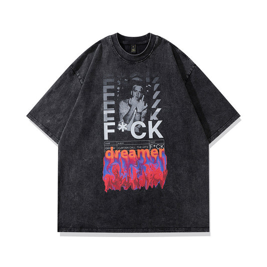 MilkMan Washed Print Tee