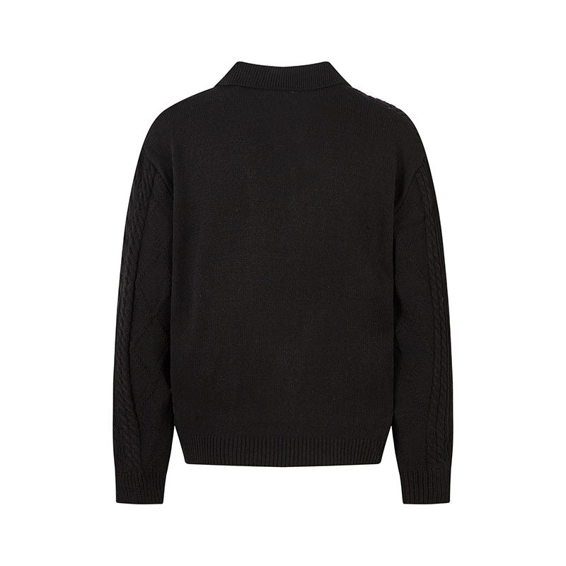 MilkMan Cable Collar Knit