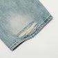 MilkMan Striped Washed Jeans