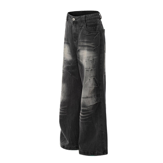 MilkMan Colorblock Flare Jeans