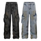 MilkMan Pleated Cargo Jeans