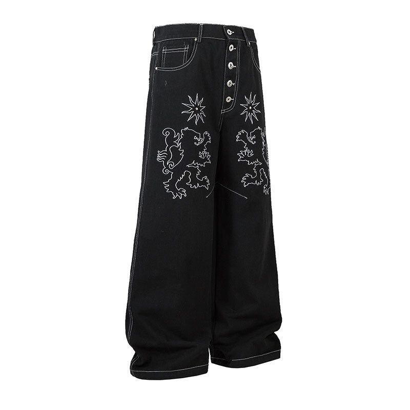 MilkMan Floor-Length Denim