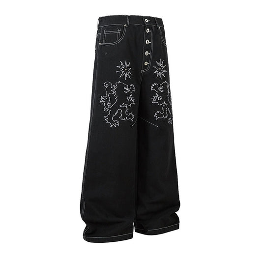 MilkMan Floor-Length Denim