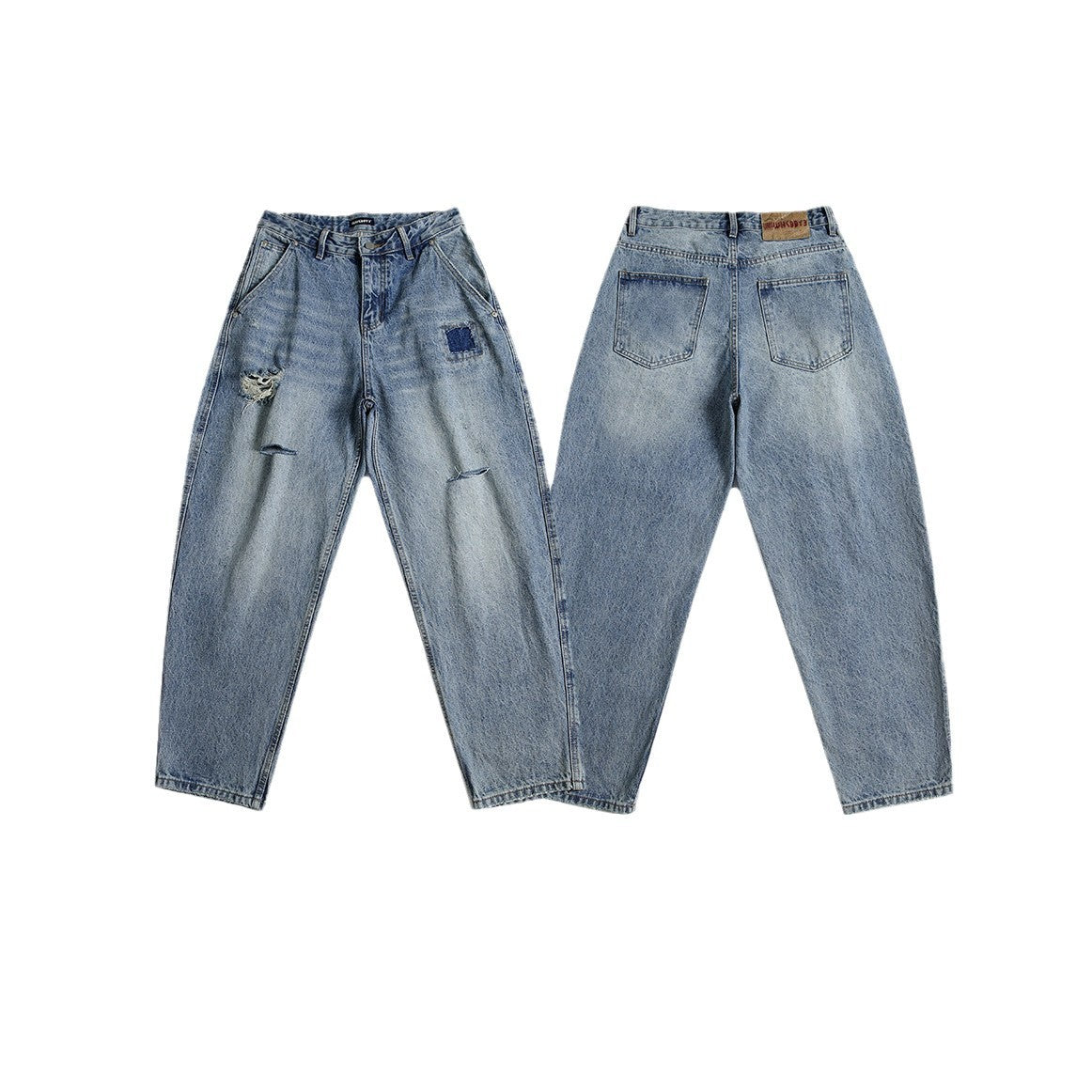 MilkMan Ripped Patch Jeans