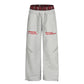 MilkMan Letter Embroidered Pants