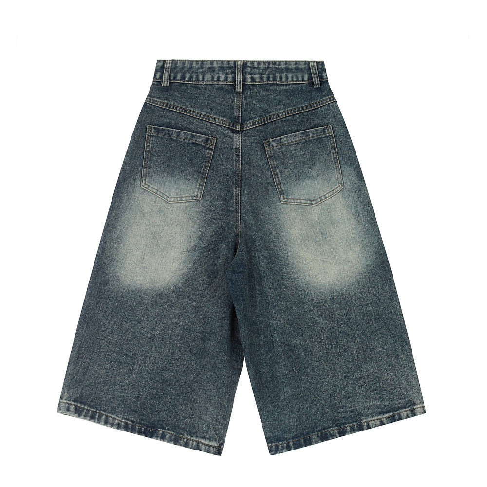 MilkMan Beaded Denim Shorts