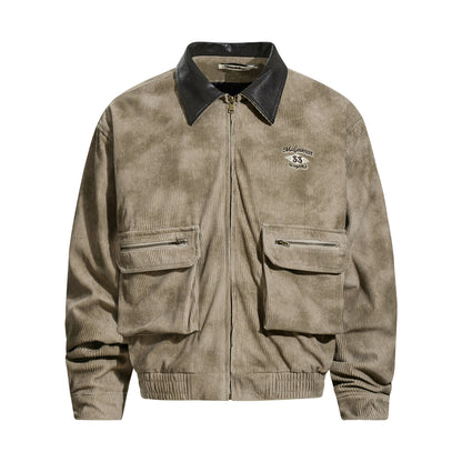 MilkMan Corduroy Patch Jacket