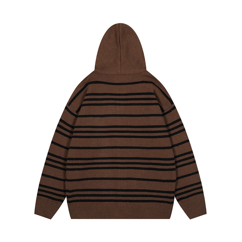MilkMan Embroidered Hooded Knit