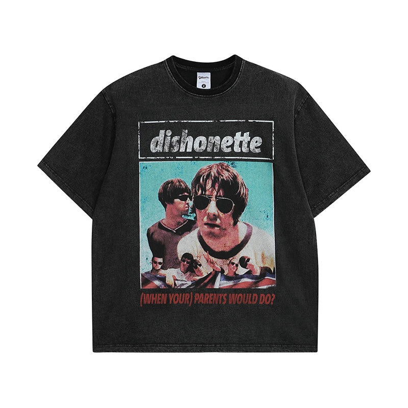 MilkMan Retro Wash Print Tee