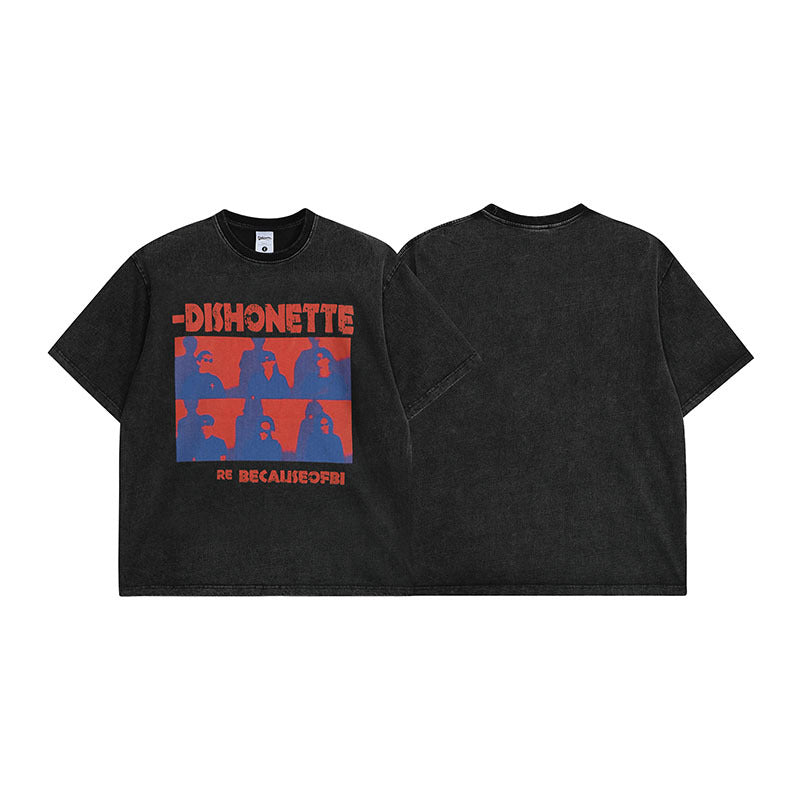 MilkMan Retro Wash Print Tee