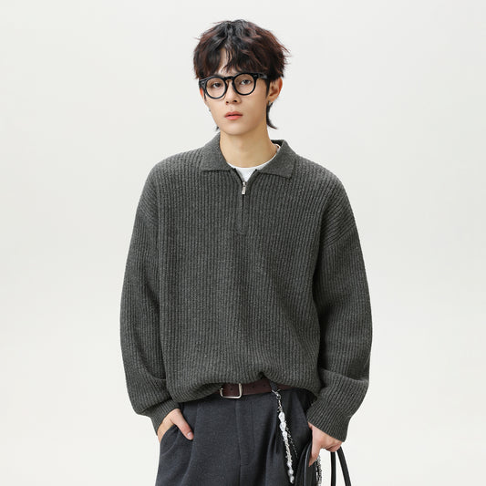 MilkMan Half-Zip Sweater