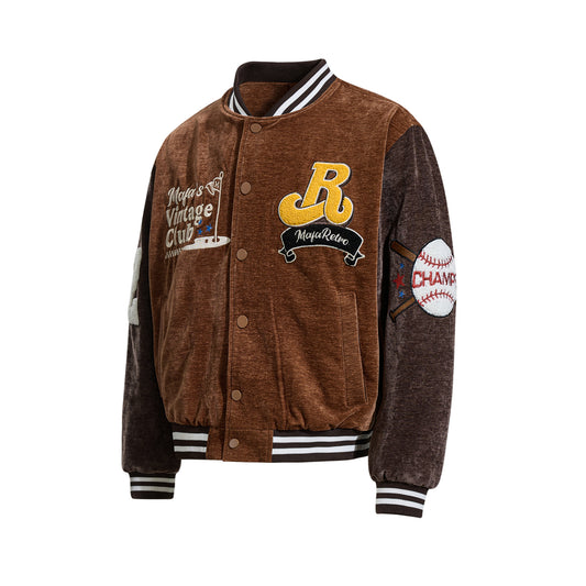 MilkMan Retro Varsity Jacket