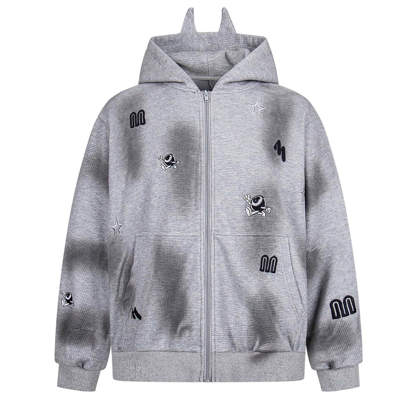 MilkMan Distressed Letter Jacket