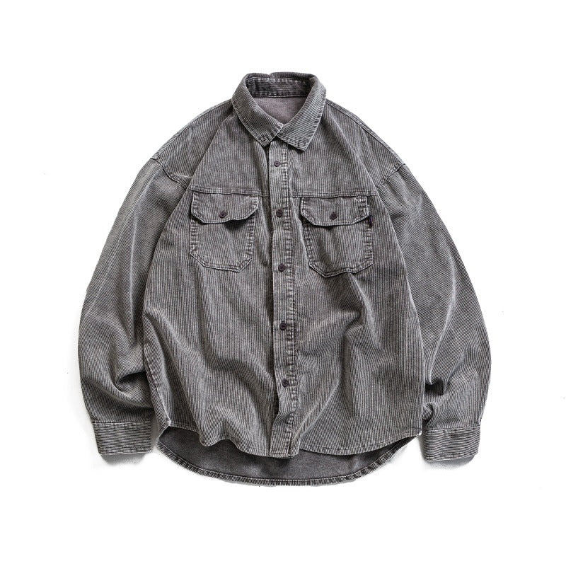 MilkMan Corduroy Patch Shirt