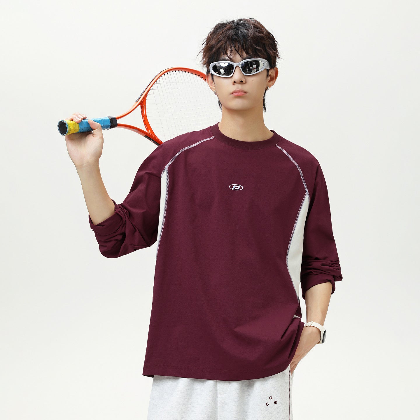 MilkMan Embroidered Long Tee