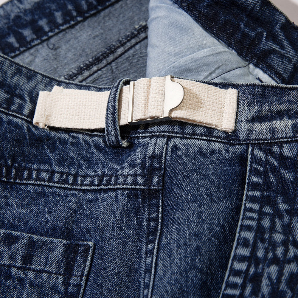 MilkMan Printed Faded Jeans