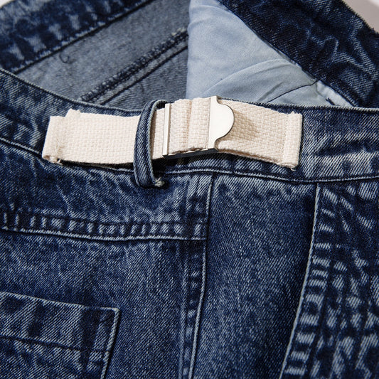 MilkMan Printed Faded Jeans