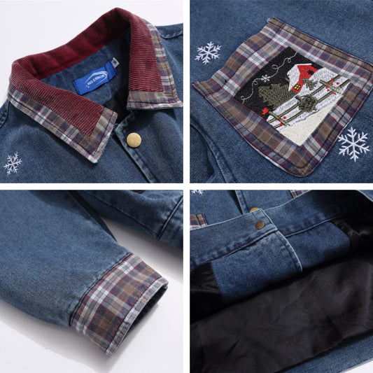 MilkMan Patchwork Denim Jacket