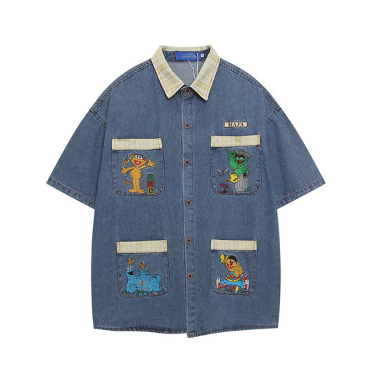 MilkMan Multi Pocket Cartoon Shirt
