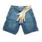 MilkMan Y2K Denim Shorts - Retro Streetwear