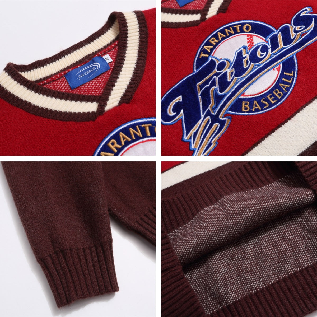 MilkMan Color Block Sweater