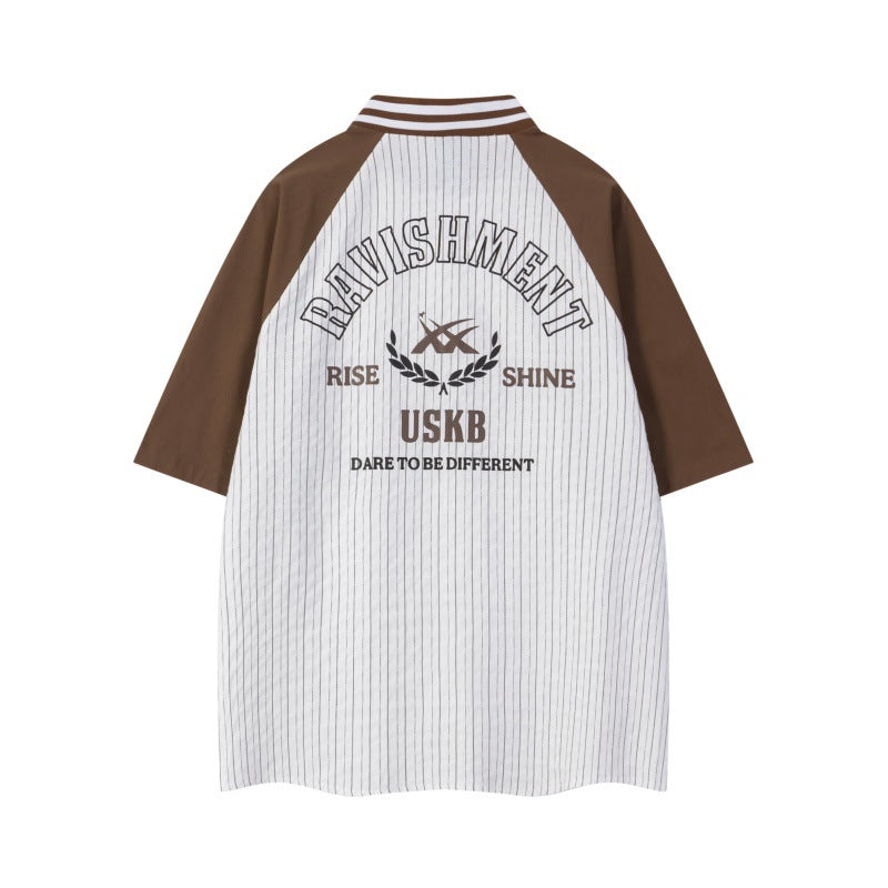 MilkMan Baseball Collar Shirt