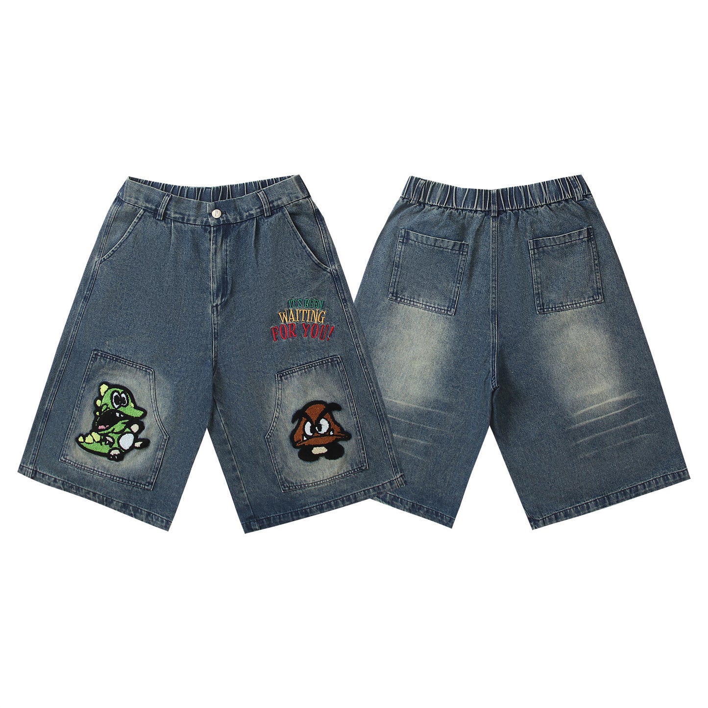 MilkMan Cartoon Wash Shorts