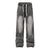 MilkMan Washed Patchwork Jeans