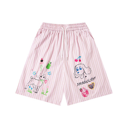 MilkMan Dog Stripe Shorts