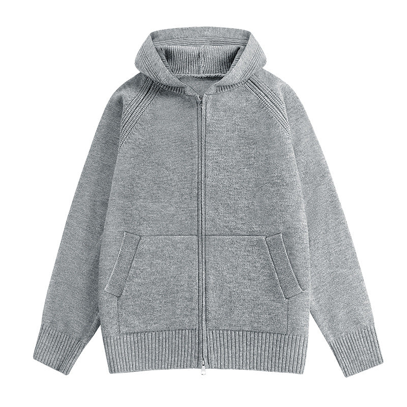 MilkMan Hooded Knit Cardigan
