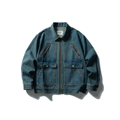 MilkMan Multi-Pocket Denim Jacket