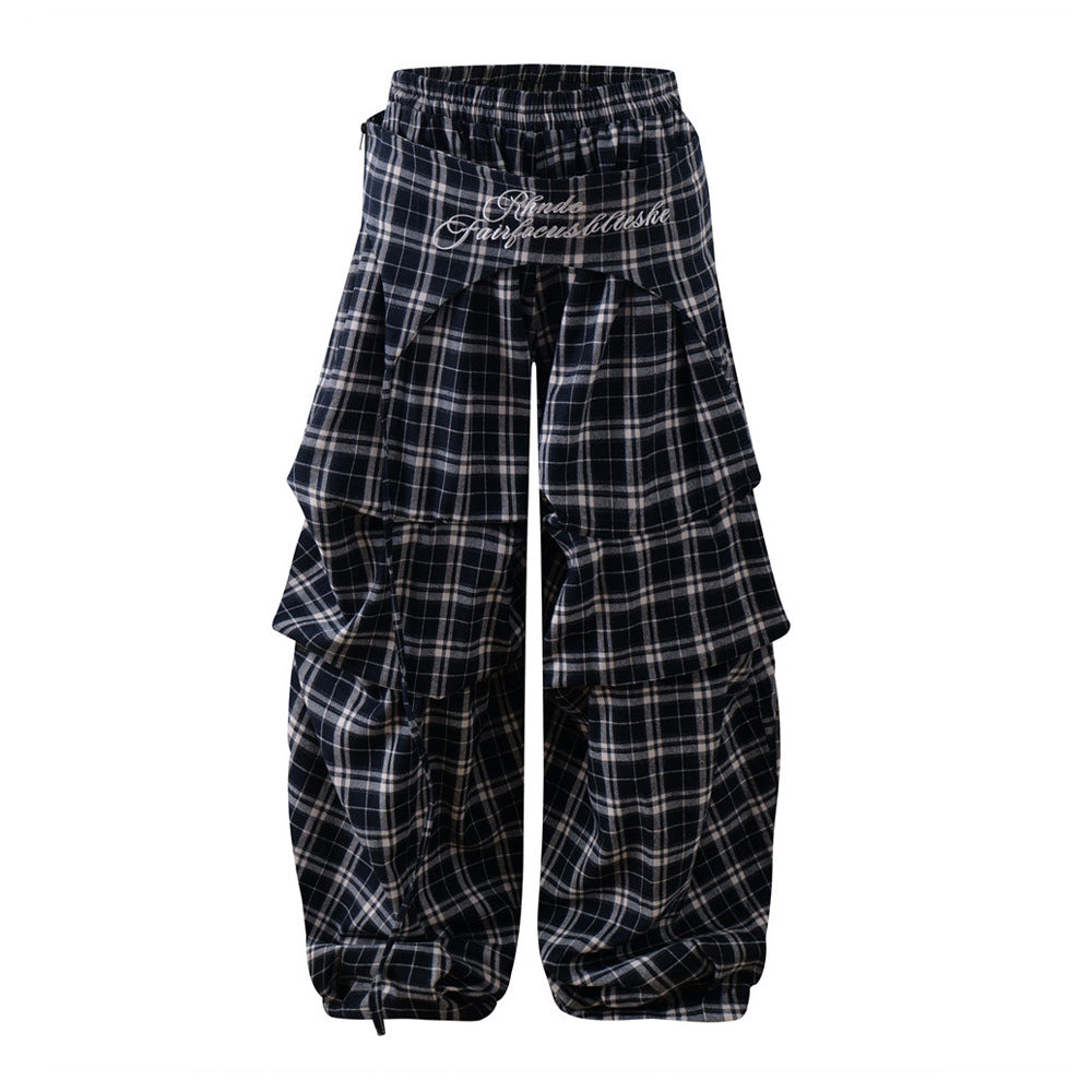 MilkMan Plaid Taper Pants