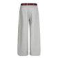MilkMan Letter Embroidered Pants