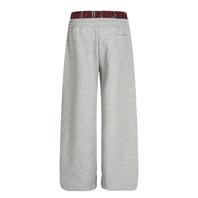 MilkMan Letter Embroidered Pants