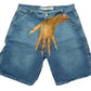 MilkMan Y2K Denim Shorts - Retro Streetwear