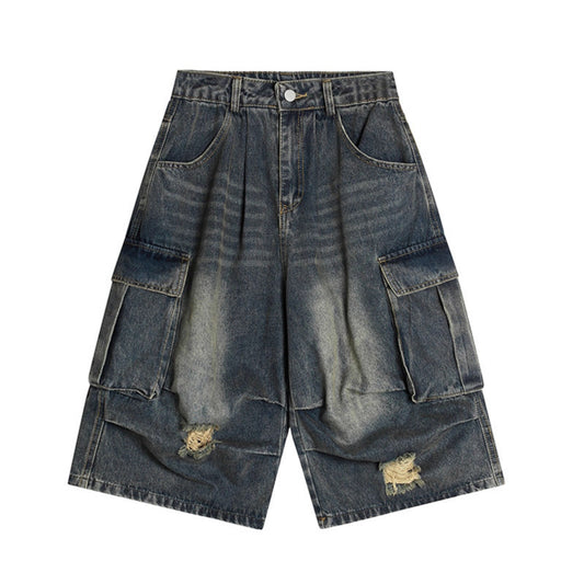 MilkMan Workwear Denim Shorts