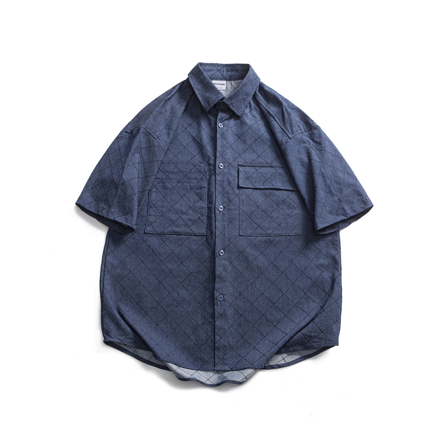 MilkMan Loose Stitch Check Shirt