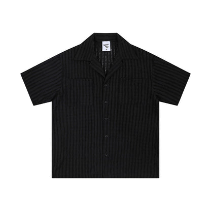MilkMan Pleated Hollow Shirt
