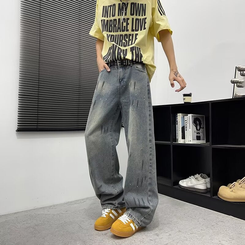 MilkMan Splashed Ink Denim