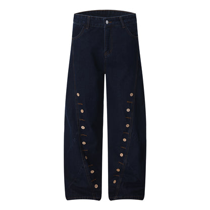 MilkMan Multi-Button Floor Jeans