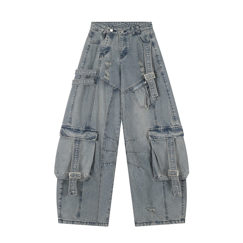 MilkMan Patchwork Straight Denim