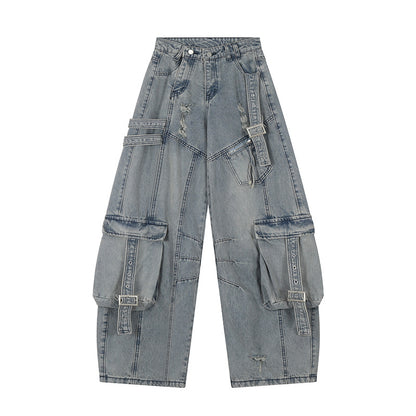 MilkMan Patchwork Straight Denim