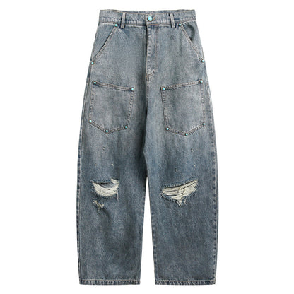 MilkMan Studded Denim Pants