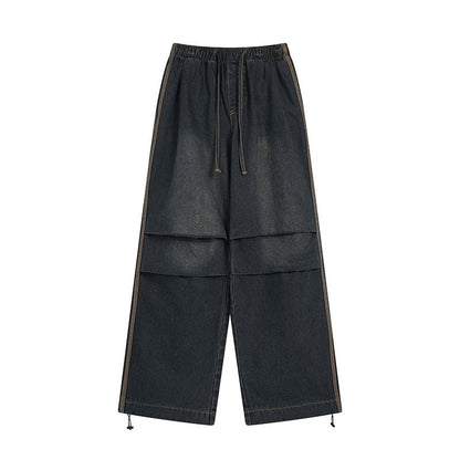 MilkMan Stripe Tube Denim Pants