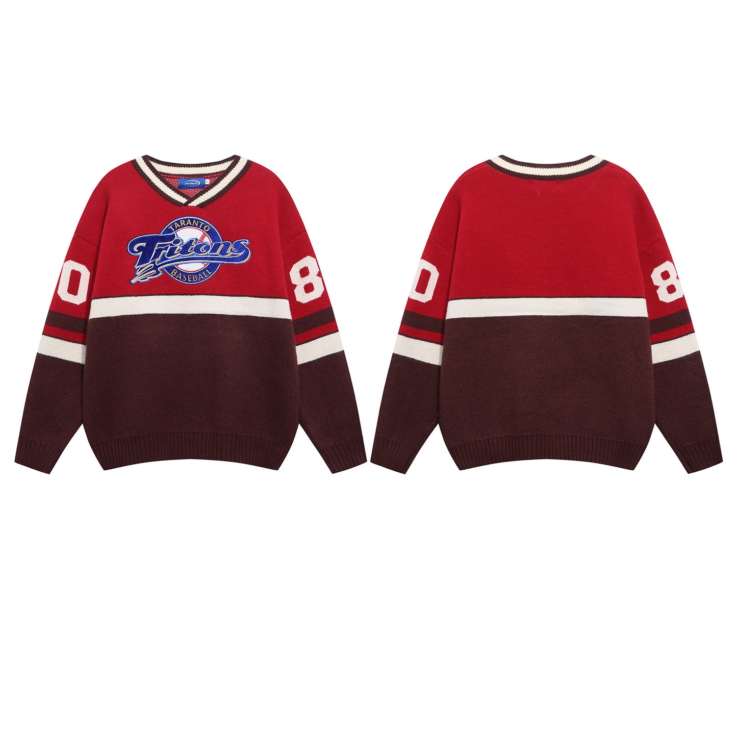 MilkMan Color Block Sweater