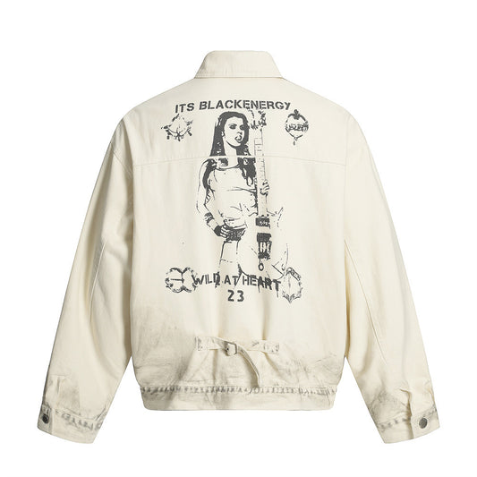 MilkMan Rock Figure Denim Jacket