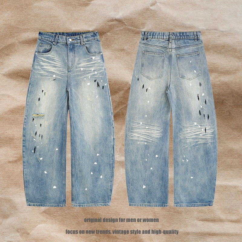 MilkMan Slashed Wash Jeans