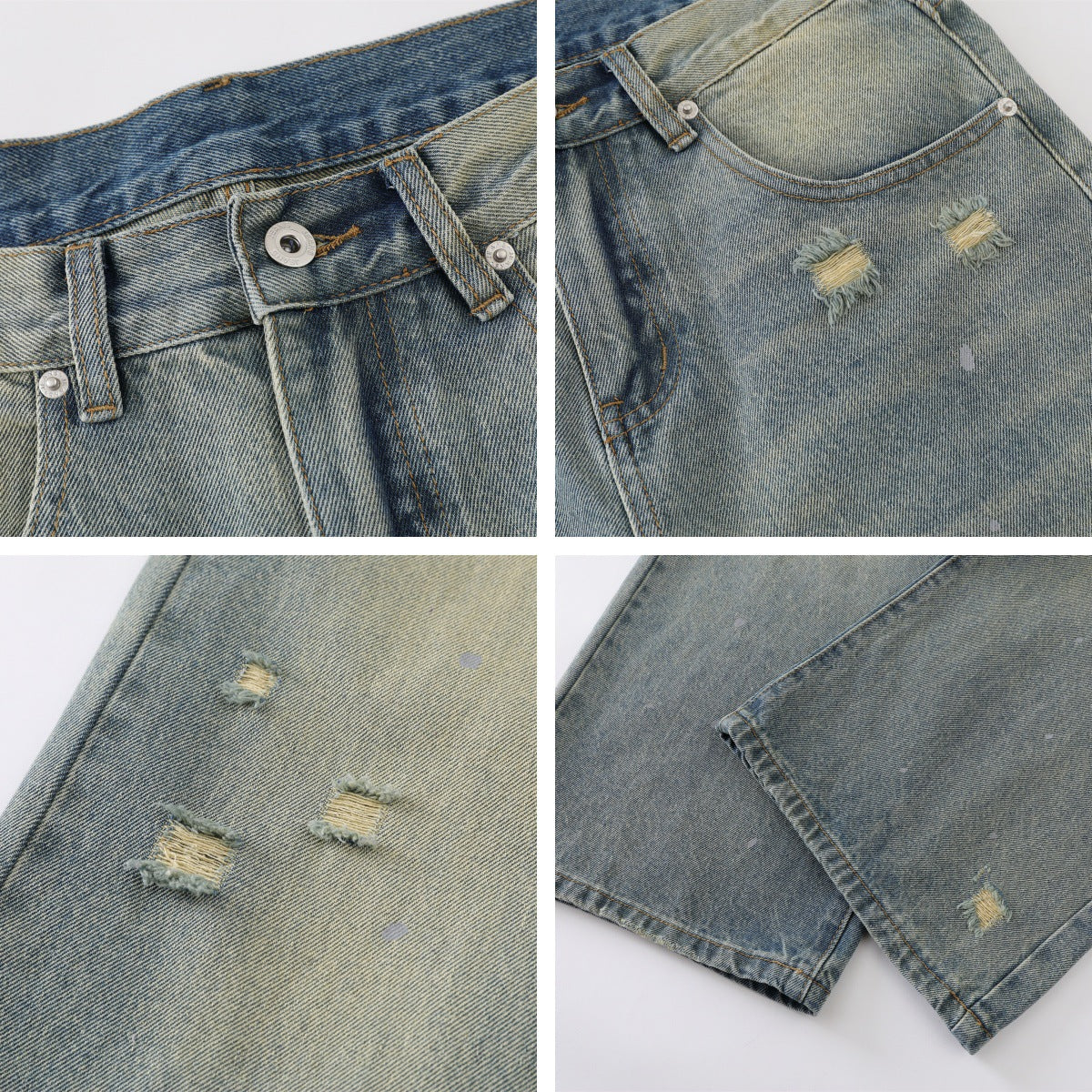 MilkMan Faded Splatter Jeans