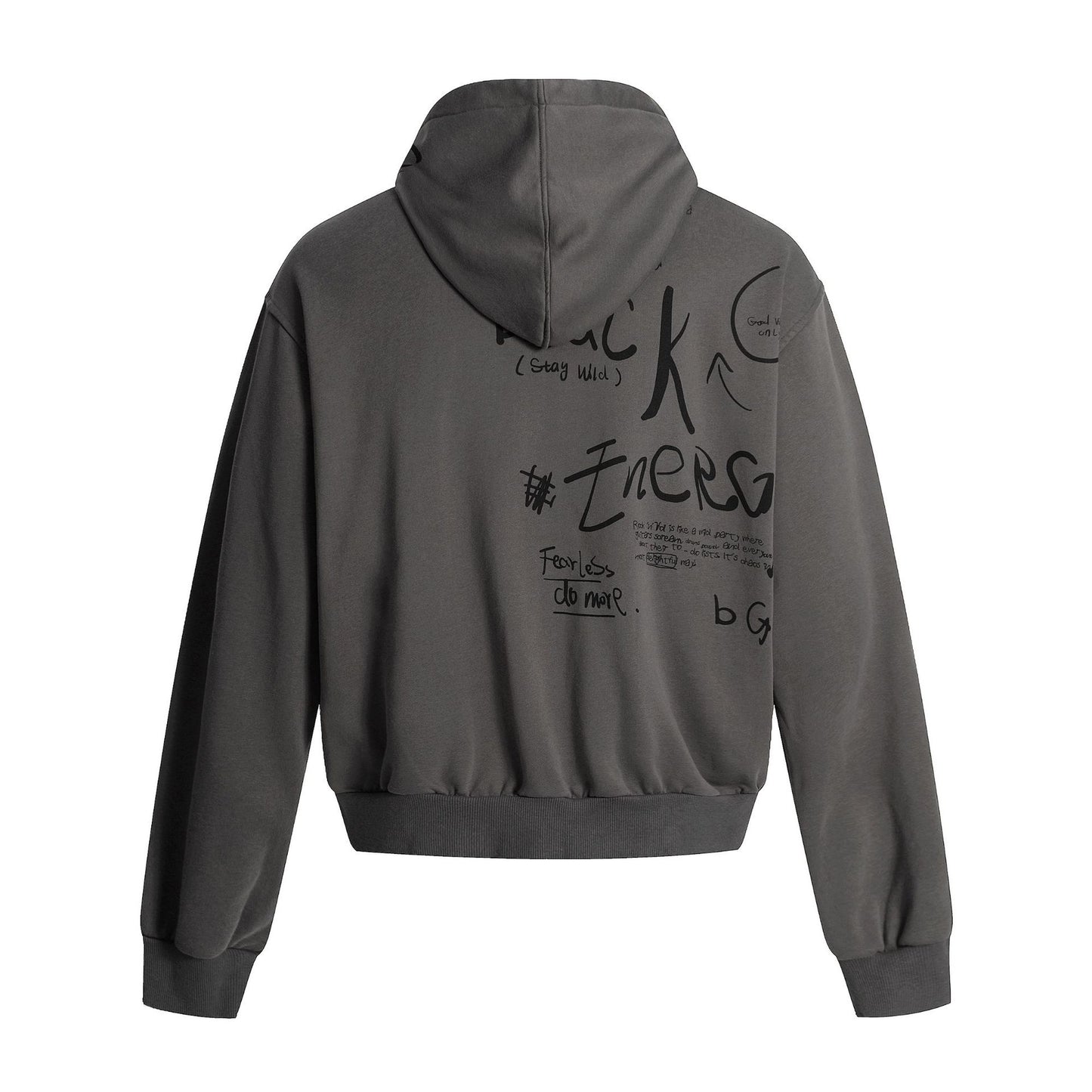 MilkMan Zip Portrait Hoodie